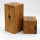 Teelichthalter aus Eiche 2er Set XL – 10 & 20 cm