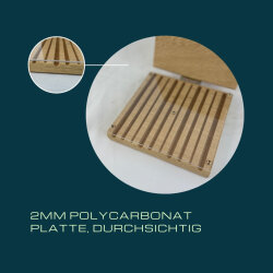 Wildbienen Schaukasten – Beobachtungskasten für Wildbienen, Lernen und Naturerlebnis