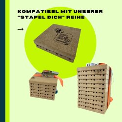 Wildbienen Schaukasten – Beobachtungskasten für Wildbienen, Lernen und Naturerlebnis