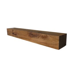 Schweberegal Eiche 75 cm – 9×11 cm massiv